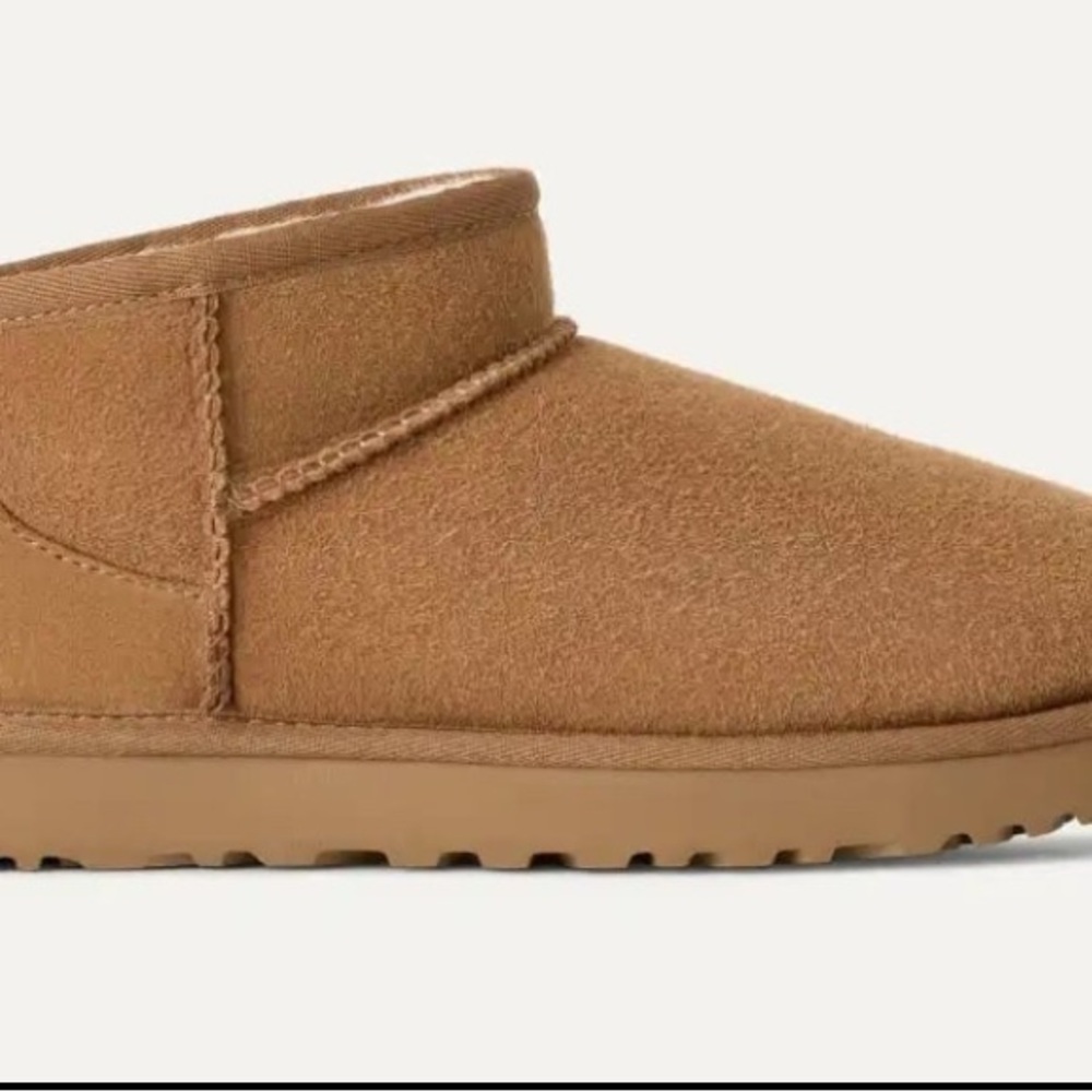 UGG Classic Ultra Mini Ankle Boots - Chestnut
